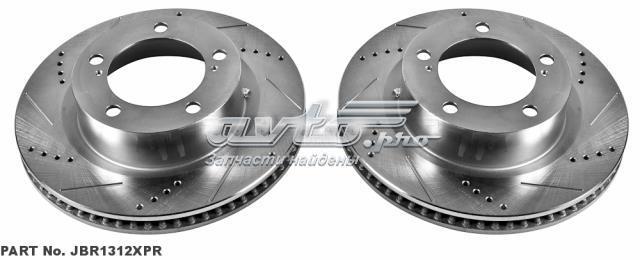 Диск переднього гальма Power Stop JBR1312XPR ціна, від 69.51 USD