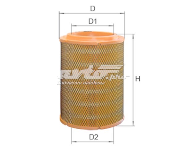 Купити AF0168 Alpha Filter Автомобільний фільтр повітря