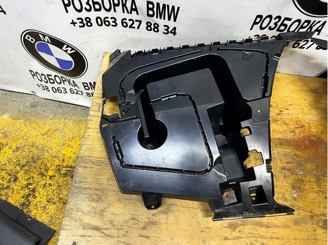 51127201217 BMW Кронштейн бампера заднього, лівий