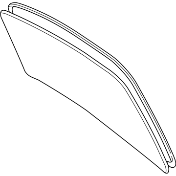 Заднє скло 6480106120 Toyota