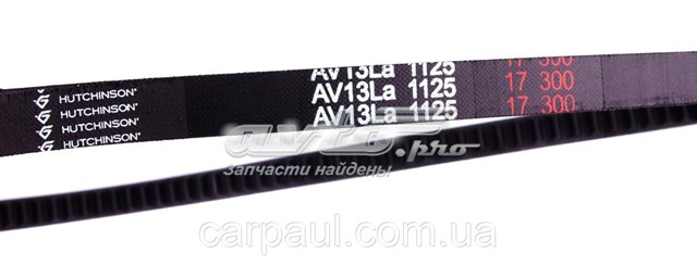 Клиновий ремінь Hutchinson AV13LA1125 ціна, від 5.27 USD