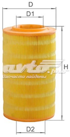 Елемент повітряного фільтра Alpha Filter AF0126 ціна, від 6.85 USD