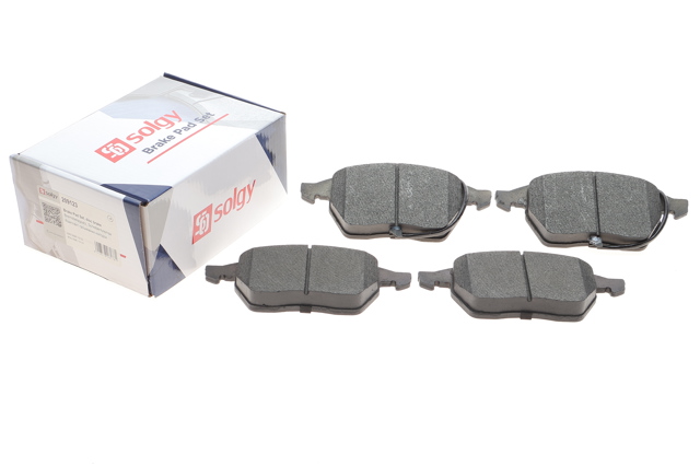 Передні тормозні колодки 209123 Solgy