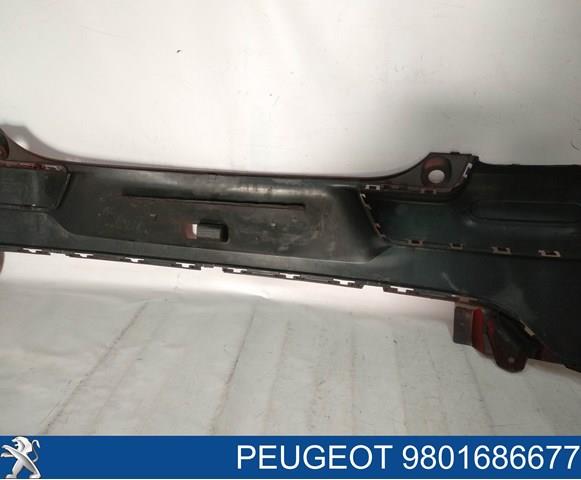 9801686677 Peugeot/Citroen Буфер (бампер) задній