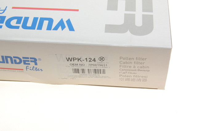 Купити WPK124 Wunder Фільтр салону вугільний