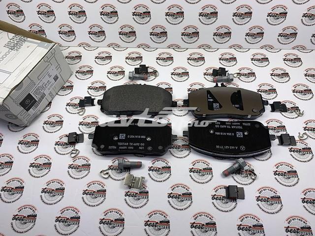 A0004203905 Mercedes Передні гальмівні колодки