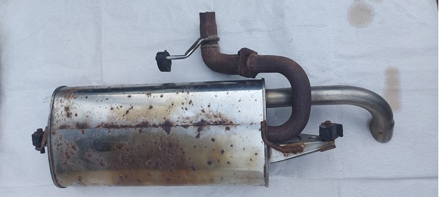 Глушник вихлопних газів кінцевий на Mitsubishi ASX  GA