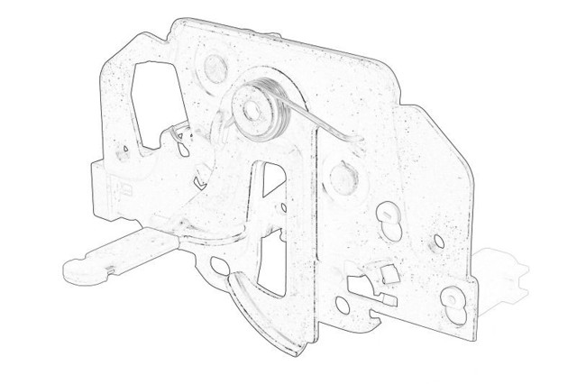 Замок капота 1831520 Ford
