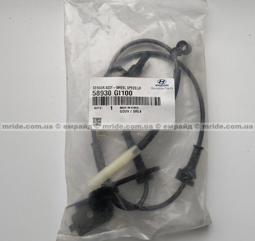 Купити 58930GI100 Hyundai/Kia Датчик АБС (ABS) передній, лівий
