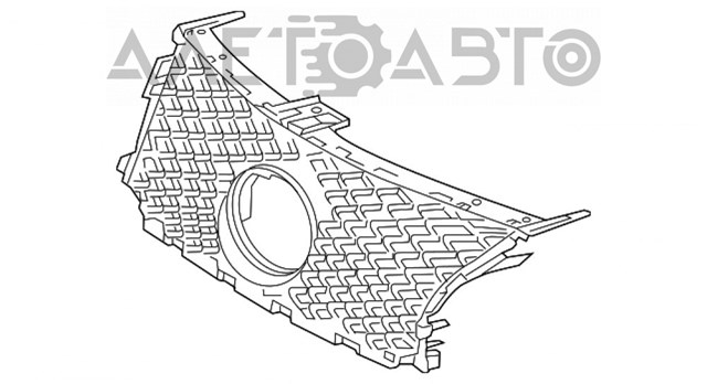 5311253060 Toyota Решітка радіатора