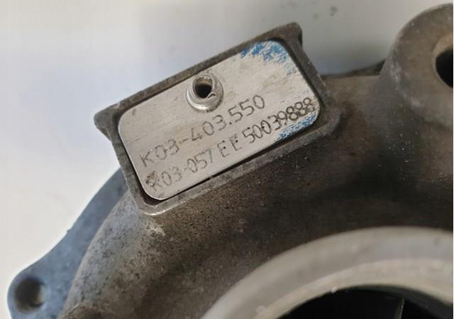 K03403550 Borg-Warner Турбонаддув