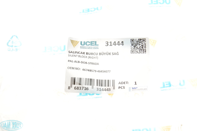 Сайлентблок переднього важеля 31444 Uc-el