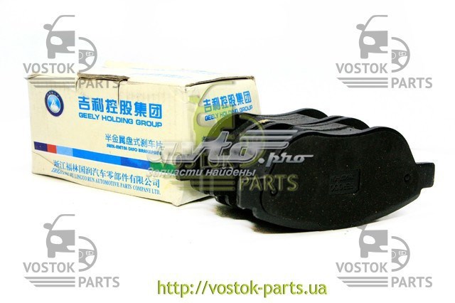 1064001724 Geely Передні гальмівні колодки