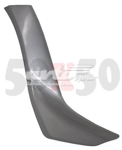 MR520208 Mitsubishi Молдинг бампера переднього, праве