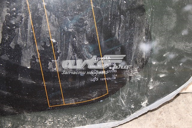 Купити 6272060B31 Toyota Скло багажного відсіку, ліве