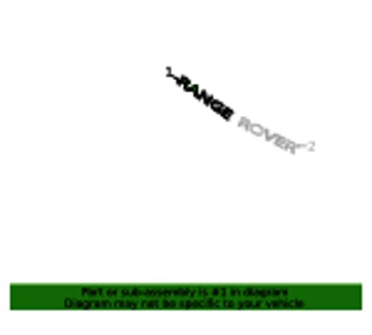 LR106487 Land Rover 