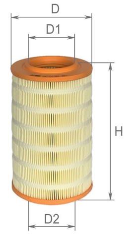 AF0126 Alpha Filter Повітряний фільтр двигуна