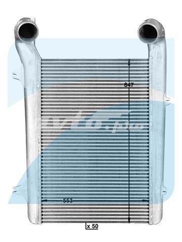 Купити 1327673 DAF Радіатор интеркуллера