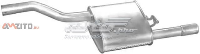 Вихлопна труба Polmostrow 0829 ціна, від 47.08 USD