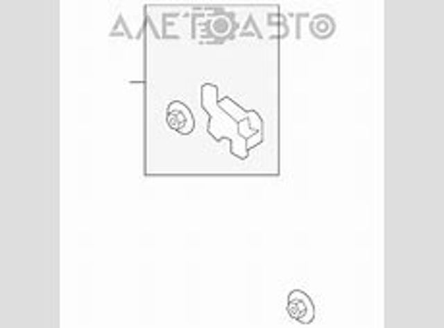 FP2820288 FPS Замок капота, правий