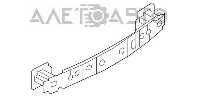 Підсилювач бампера заднього FPS FP4424980