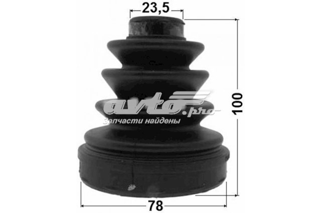 Пильник ШРУСа внутрішній Q0040144 Q-fix