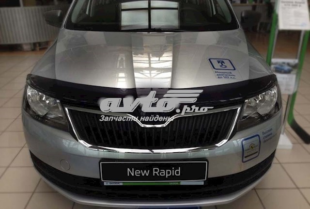 Дефлектор капота (мухобійка) Skoda Rapid хетчбек (NH3, NK3, NK6) (2012 - 2022) ціна, від 31.25 USD