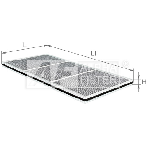 Фільтр салону AF5279A Alpha Filter