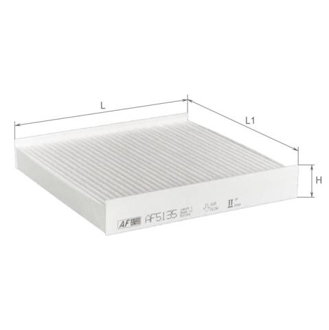 Фільтр повітряний обігрівача Alpha Filter AF5135 ціна, від 3.19 USD