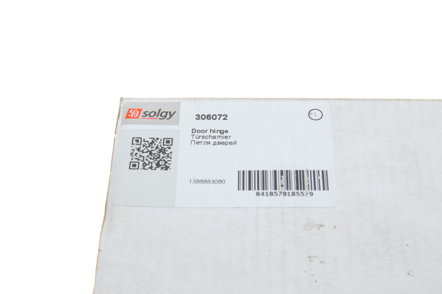 Петля задніх (навстіж) дверей, ліва верхня Solgy 306072 ціна, від 32.71 USD