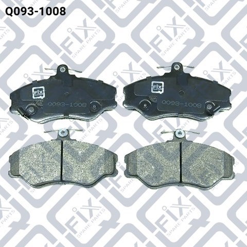 Гальмівні колодки Q-fix Q0931008 ціна, від 13.30 USD