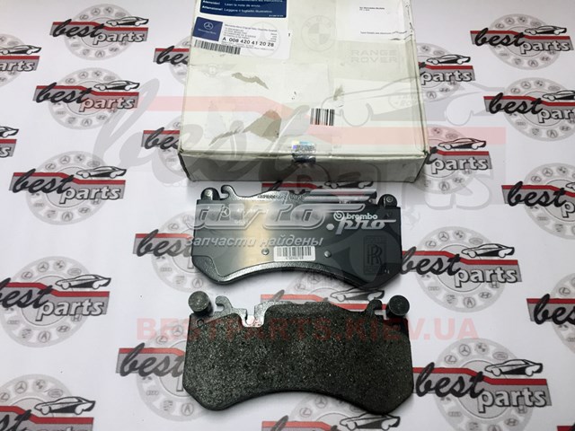 Купити A008420412028 Mercedes Колодки гальмівні передні, дискові