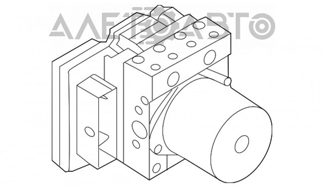 Блок АБС гідравлічний Hyundai/Kia 58910C6840 ціна, від 76.27 USD