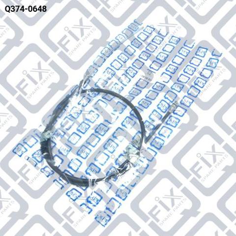 Трос стоянкового гальма задній лівий Q-fix Q3740648 ціна, від 30.77 USD