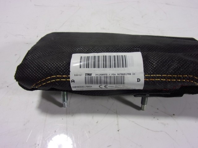 9678681880 Peugeot/Citroen Подушка безпеки AIRBAG спинки сидіння, правого