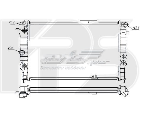 Радіатор охолодження FPS FP52A286