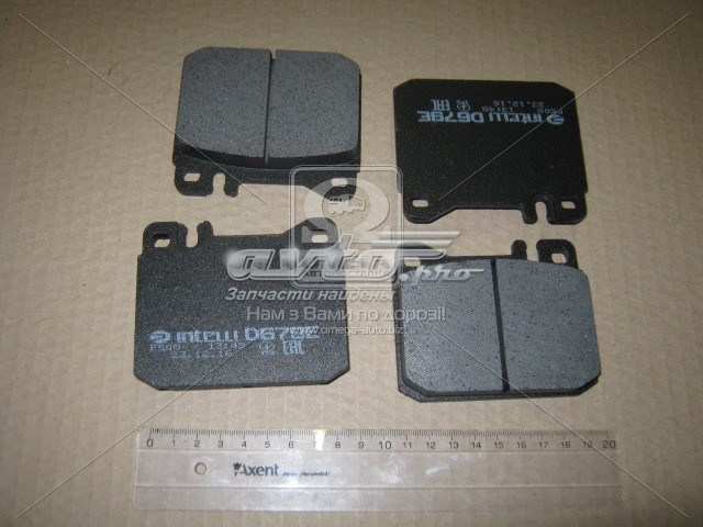 Передні тормозні колодки D679E Intelli