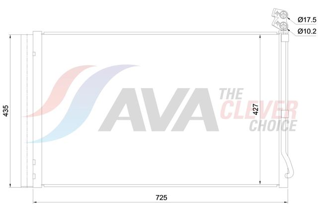 Купити FP85K426 FPS Радіатор системи охолодження кондиціонера