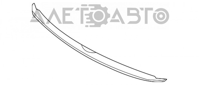 Молдинг решітки радіатора, нижній FPS FP2833992 ціна, від 47.40 USD