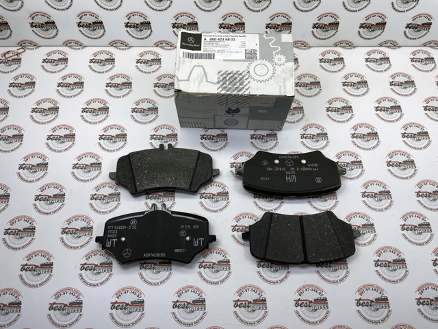 Задні гальмівні колодки Mercedes A0004236801 ціна, від 76.02 USD