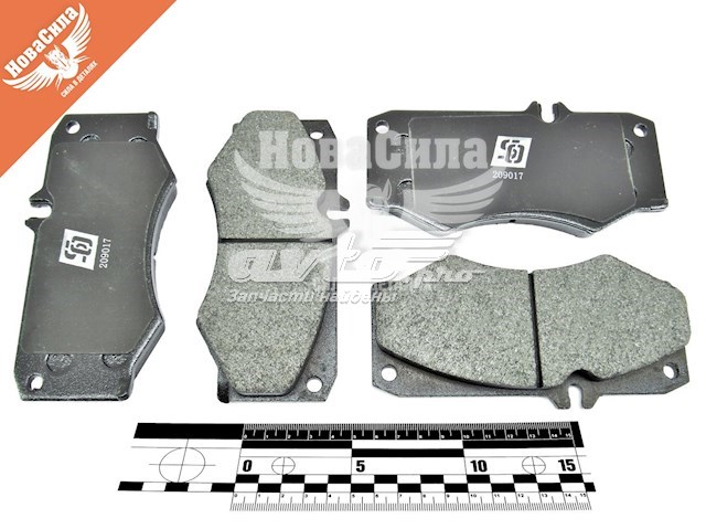 Гальмівні колодки Solgy 209017 ціна, від 16.33 USD