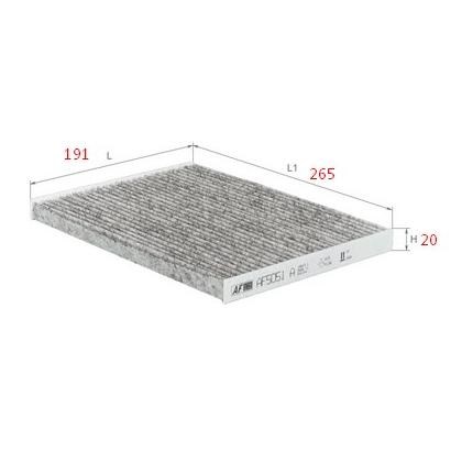 Фільтр салону AF5051A Alpha Filter