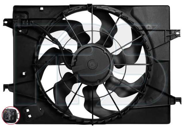 Купити FP32W88 FPS Дифузор радіатора охолодження, в зборі з двигуном і крильчаткою