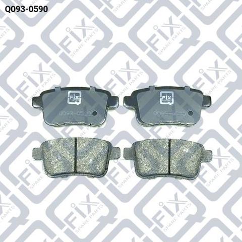 Задні гальмівні колодки Q-fix Q0930590 ціна, від 12.42 USD