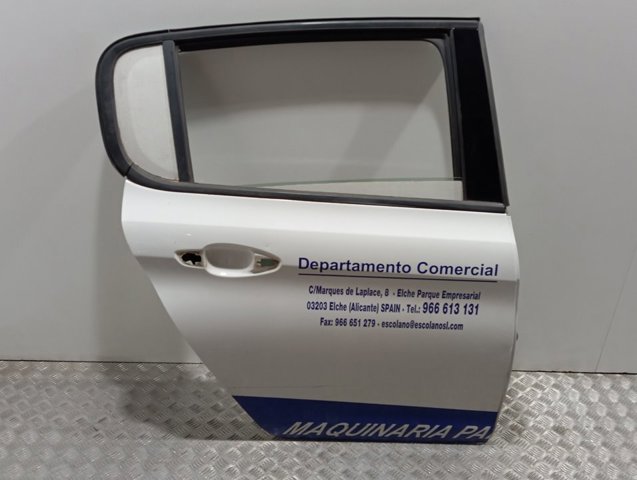 9802165580 Peugeot/Citroen Двері пасажирські задні праві