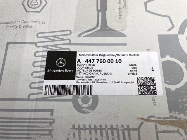  Mercedes A4477600010 ціна, від 482.94 USD