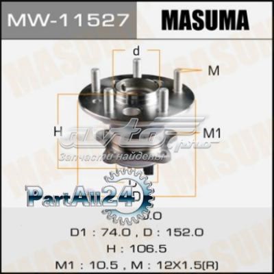 Маточина задня права MW11527 Masuma