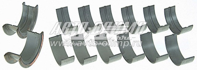 Вкладиші колінвала, корінні, комплект, стандарт (STD) Sealed Power 7211M