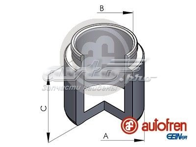 Поршень тормозного суппорта переднего  AUTOFREN D025344