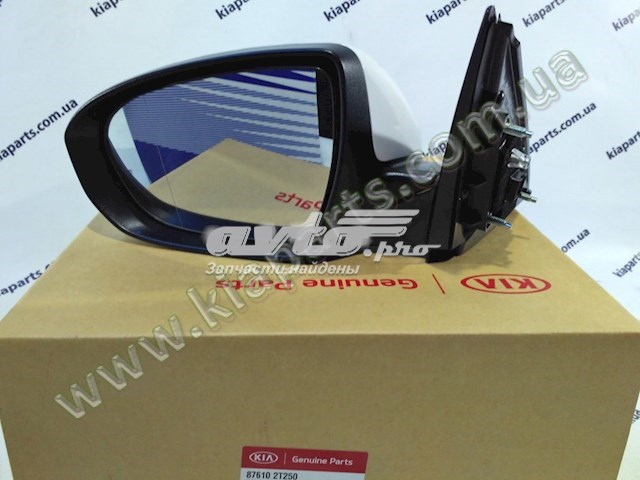 Ліве бічне дзеркало Hyundai/Kia 876102T250 ціна, від 163.26 USD